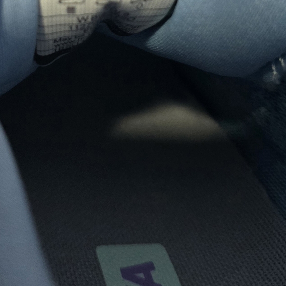 Hoka Womens Blue and Purple Running Shoes - Picture 9 of 9